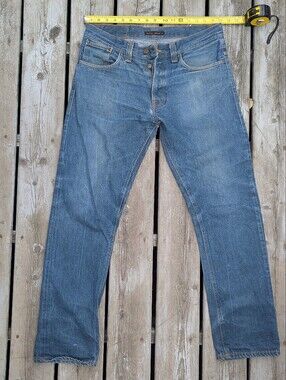 Nudie Jeans Even Steven Classic Blue Denim Jeans